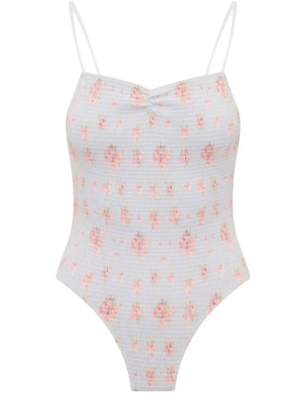 LoveShackFancy KORINTH SWIMSUIT ~ SKYLIGHT BLUE SZ Small